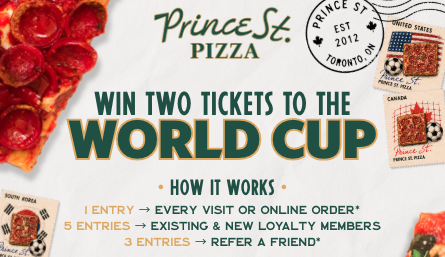 Slice to Win: World Cup Edition Sweepstakes