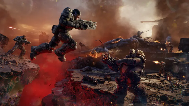 Gears of War: E-Day gameplay
